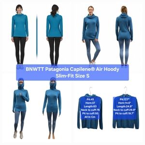 BNWTT Patagonia Capilene® Air Hoody Slim-Fit Size S